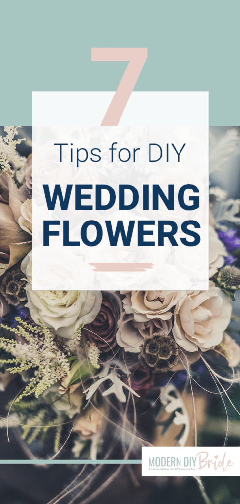 7 tips for DIY wedding flowers
