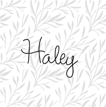 Haley Single Line Writing Font