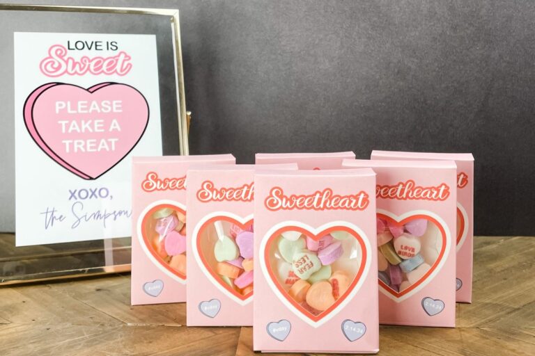 Conversation Hearts Box