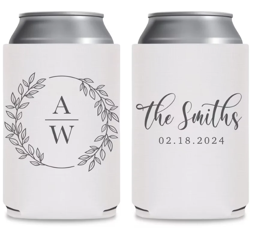 Wedding koozie shop ideas